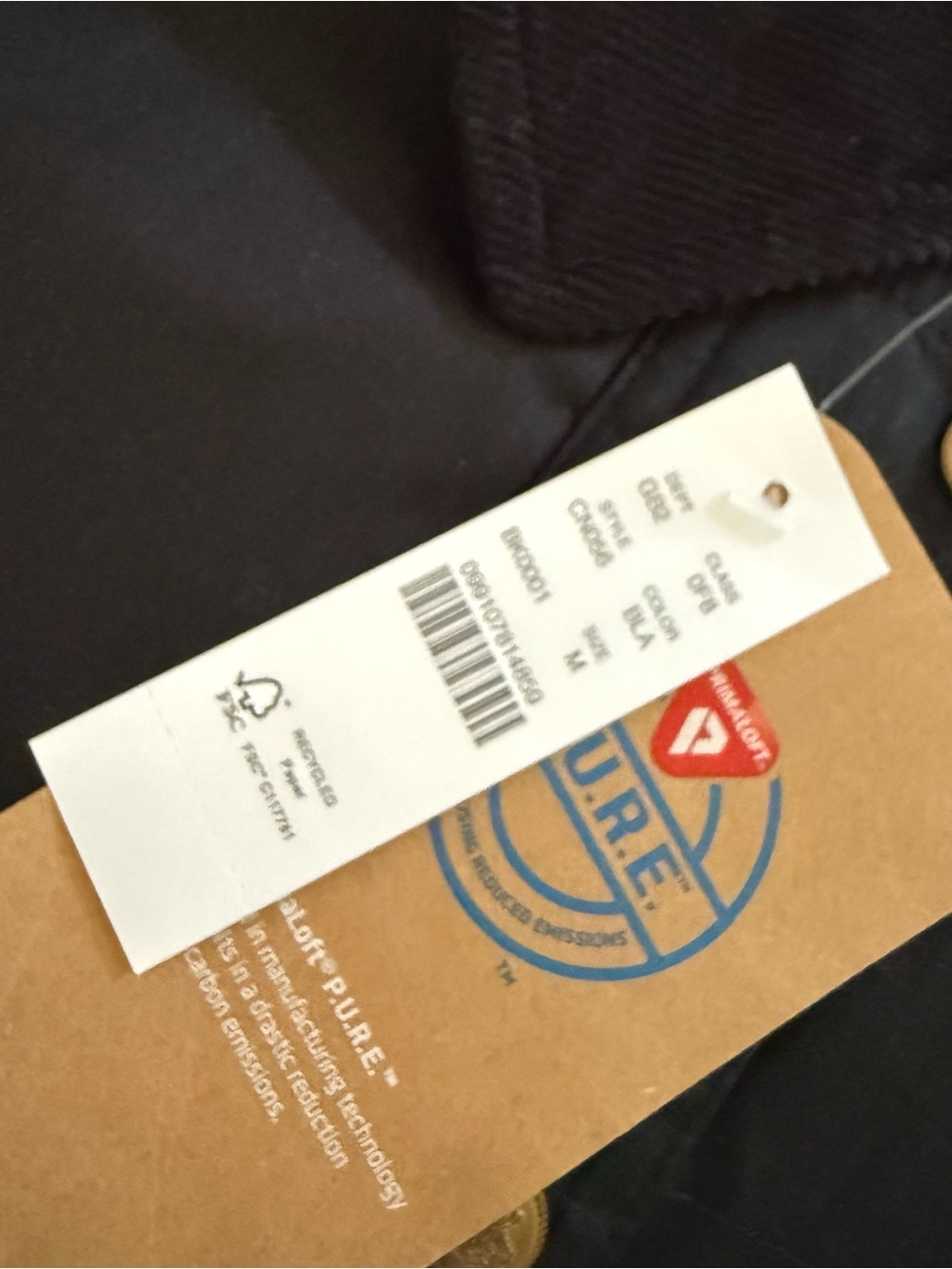 NWT J. Crew Cropped Barn Jacket in black ripstop cotton - Picture 3 of 6